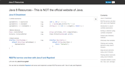 Desktop Screenshot of java8.org